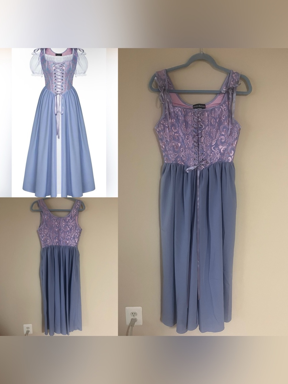 Scarlett Darkness Renaissance
Style Fairy Corset Dress